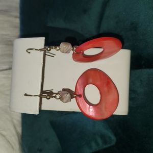 Dangle Fish Hook Earrings